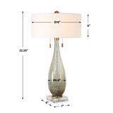 Cardoni Green Table Lamp
