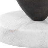 Sonic Bronze Open Oval Floor Lamp