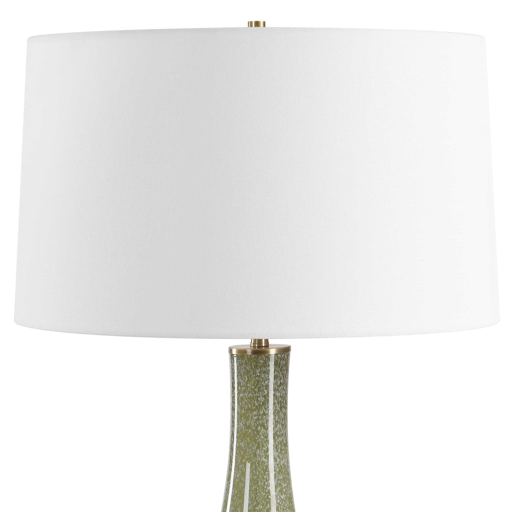 Marist Green/White Table Lamp