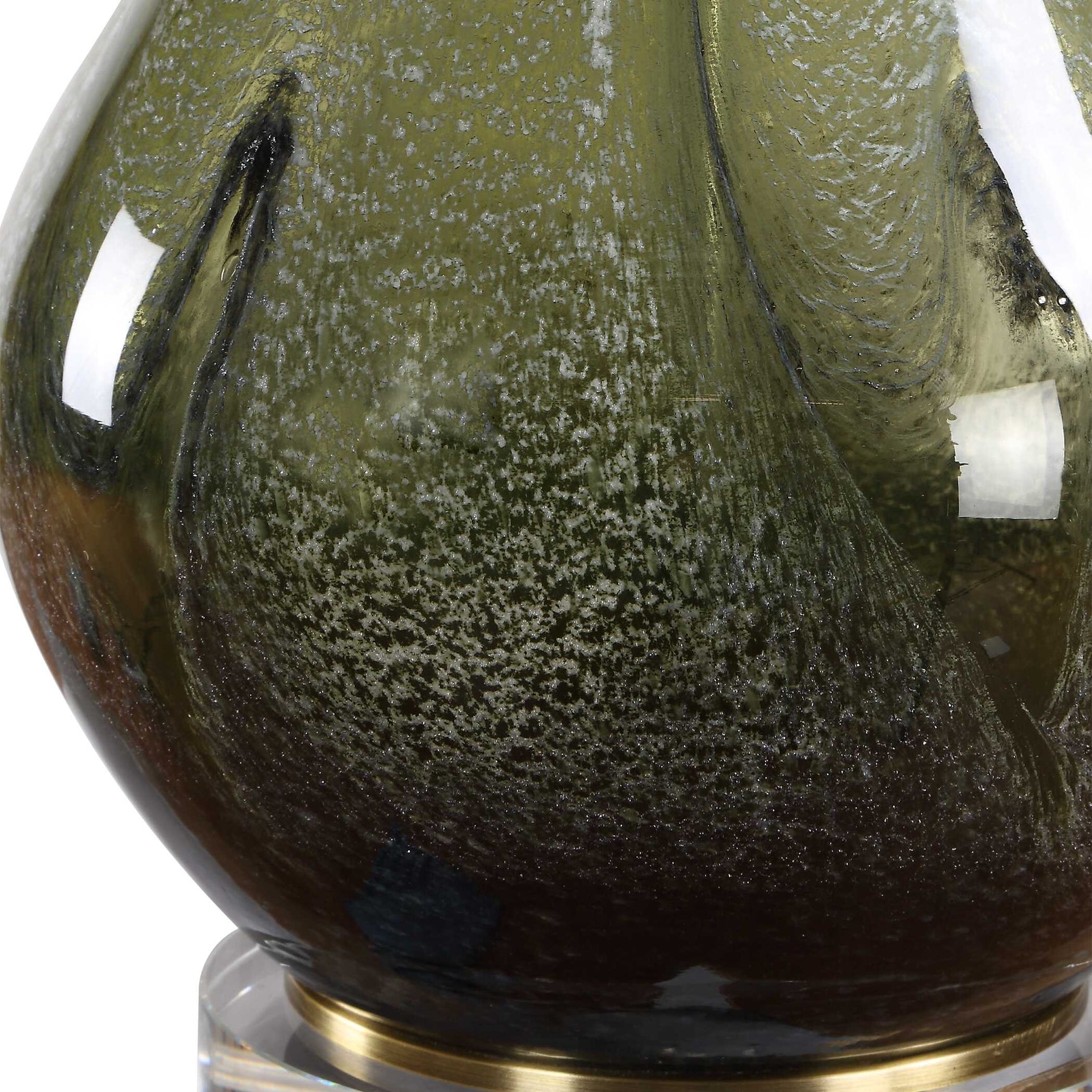 Marist Green/White Table Lamp