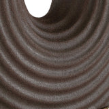 Geno Brown Concentric Ribbed Table Lamp