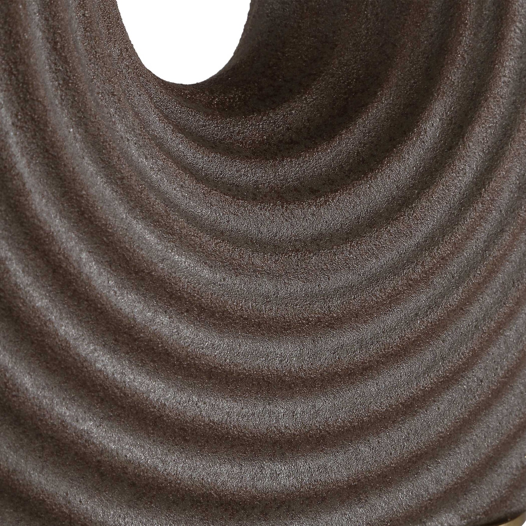 Geno Brown Concentric Ribbed Table Lamp