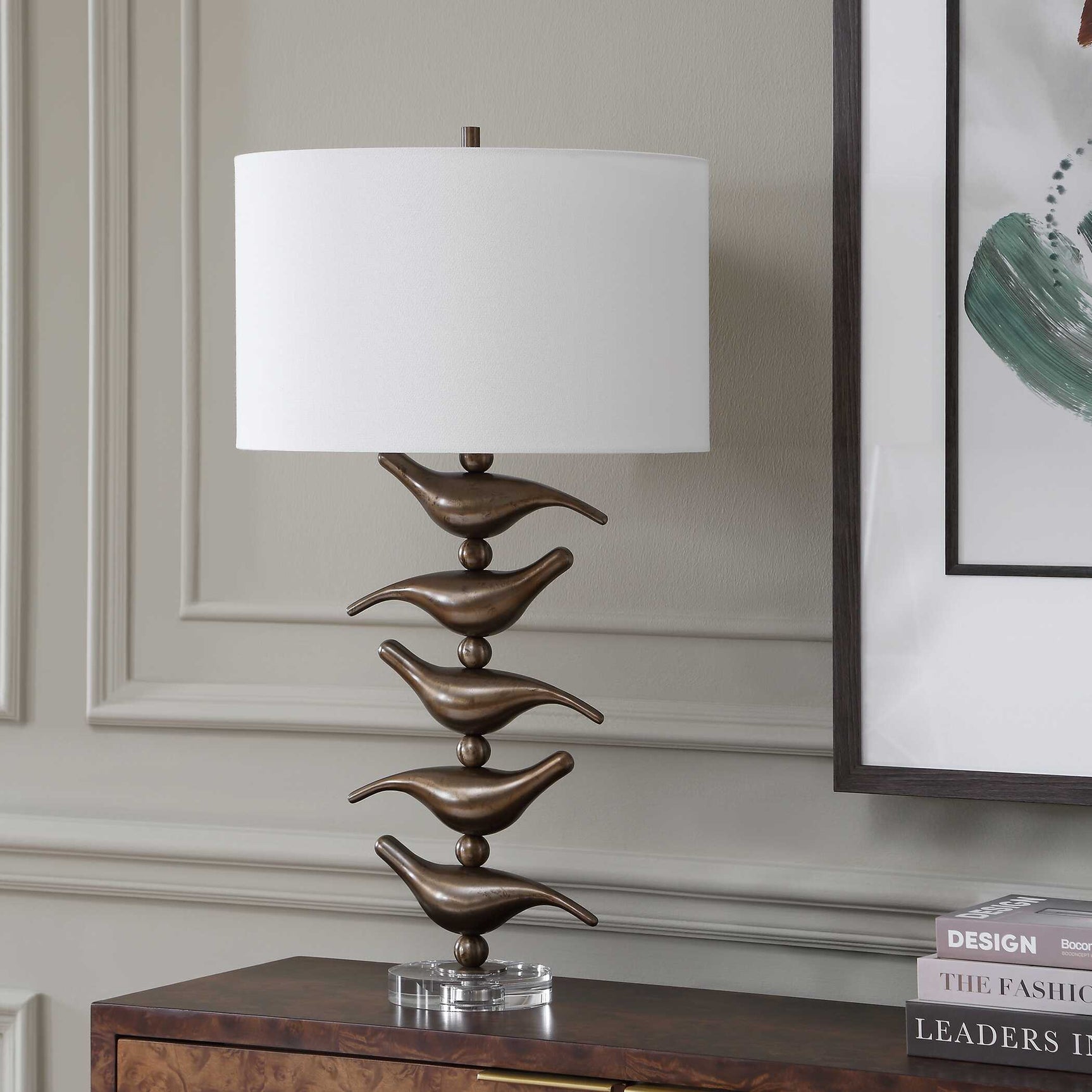 Sing Song Bronze Table Lamp