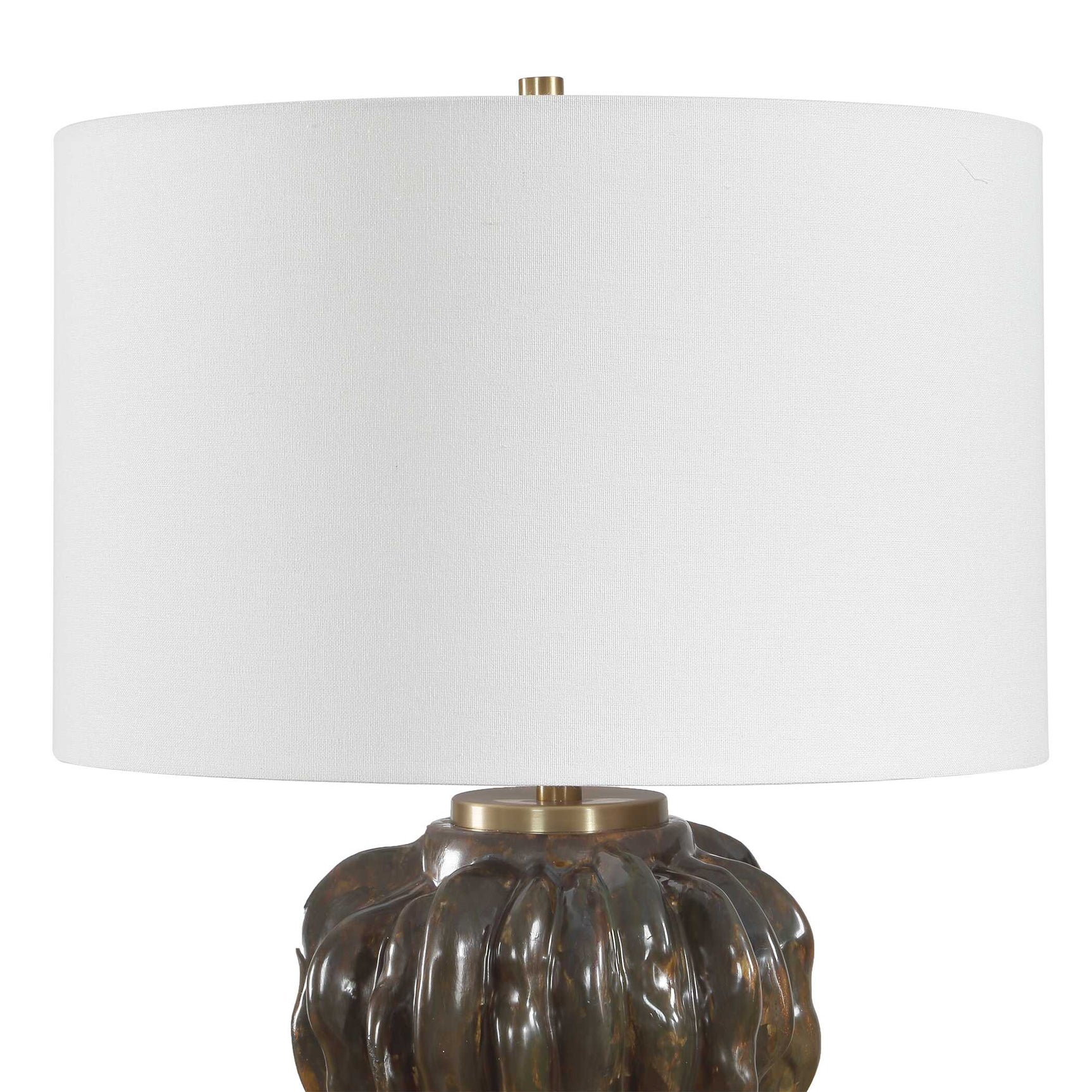 Jaudon Bronze Stacked Table Lamp