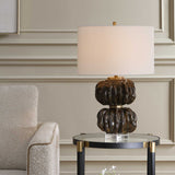 Jaudon Bronze Stacked Table Lamp