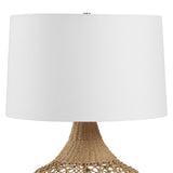 Samori Woodtone Rattan Table Lamp