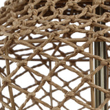 Samori Woodtone Rattan Table Lamp