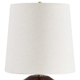 Allemand Ruby Red Glaze Table Lamp