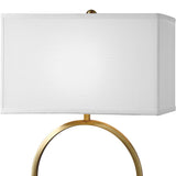 Duara Brass Circle Table Lamp