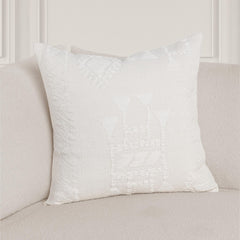 LN Abbey Ivory 22x22 Throw Pillow (Set of 2) - Ornate Home