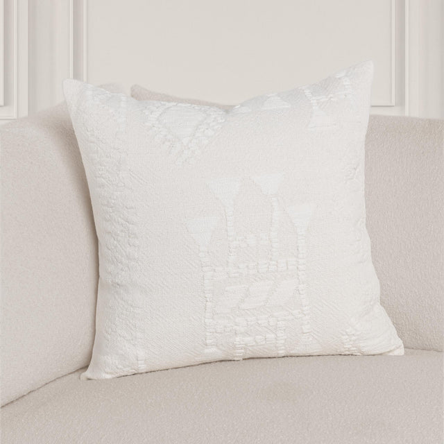 LN Abbey Ivory 22x22 Throw Pillow (Set of 2) - Ornate Home