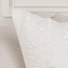 LN Abbey Ivory 22x22 Throw Pillow (Set of 2) - Ornate Home