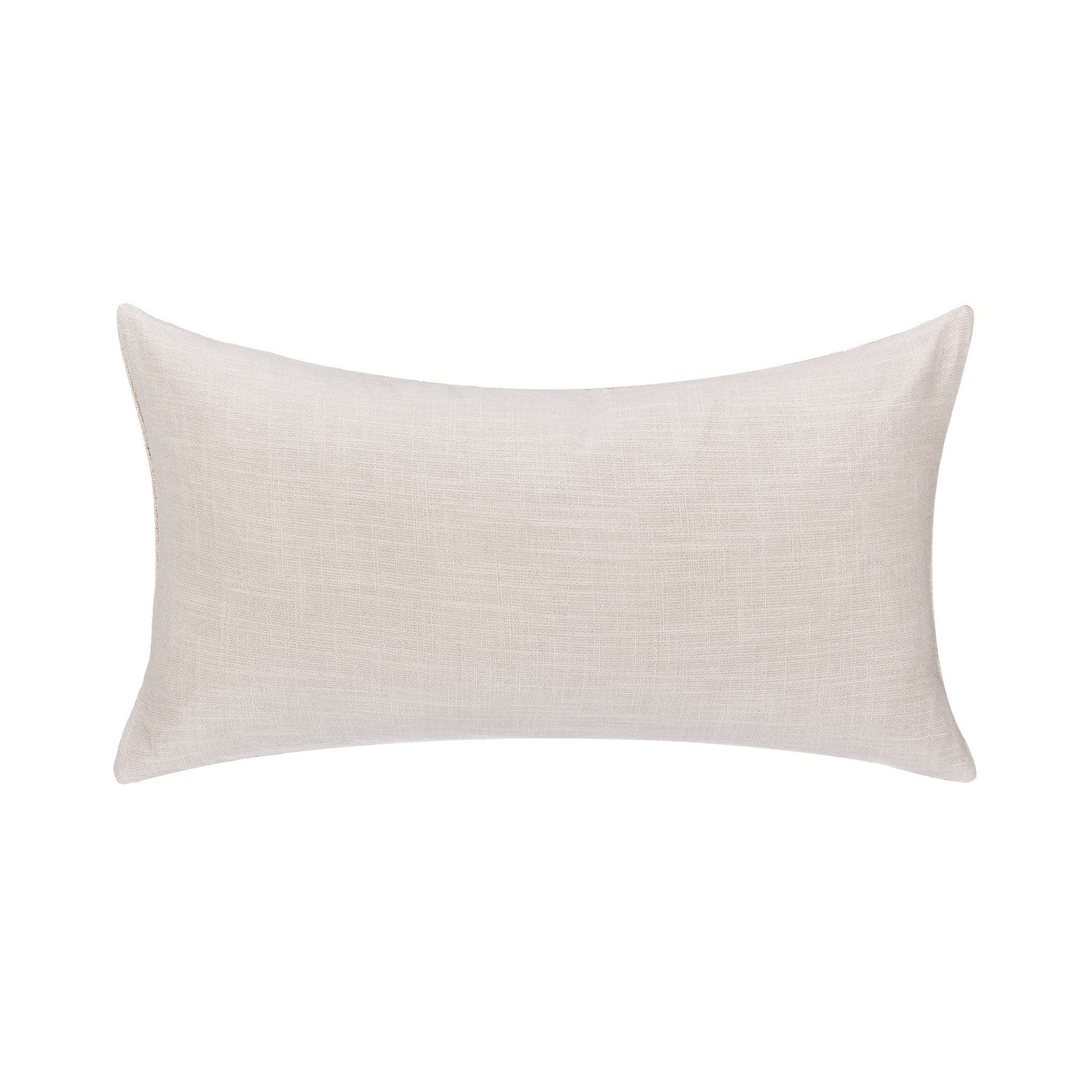 LN Abbey Mocha Cream/Ivory 14x26 Throw Pillow (Set of 2) - Ornate Home