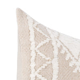 LN Abbey Mocha Cream/Ivory 14x26 Throw Pillow (Set of 2) - Ornate Home