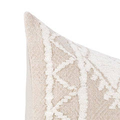 LN Abbey Mocha Cream/Ivory 14x26 Throw Pillow (Set of 2) - Ornate Home