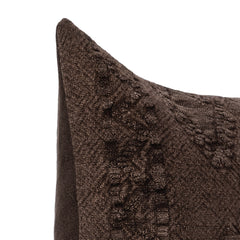 LN Abbey Sierra Brown 22x22 Throw Pillow (Set of 2) - Ornate Home