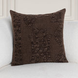 LN Abbey Sierra Brown 22x22 Throw Pillow (Set of 2) - Ornate Home