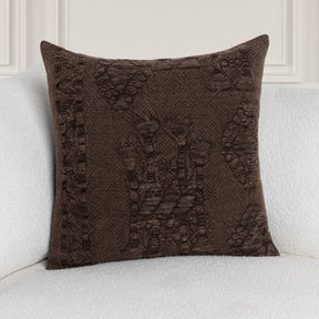 LN Abbey Sierra Brown 22x22 Throw Pillow (Set of 2) - Ornate Home