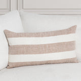 LN Eleanor Natural/Ivory 14x26 Throw Pillow (Set of 2) - Ornate Home