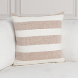 LN Eleanor Natural/Ivory 22x22 Throw Pillow (Set of 2) - Ornate Home