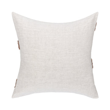 LN Essay Frothed Brown 22x22 Throw Pillow (Set of 2) - Ornate Home