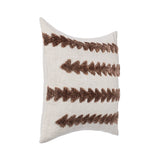 LN Essay Frothed Brown 22x22 Throw Pillow (Set of 2) - Ornate Home