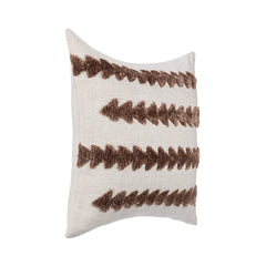 LN Essay Frothed Brown 22x22 Throw Pillow (Set of 2) - Ornate Home