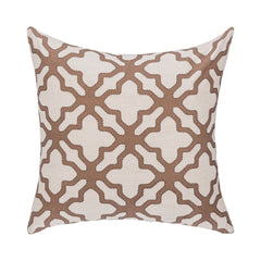 LN Mullan Frothed Brown 22x22 Throw Pillow (Set of 2) - Ornate Home