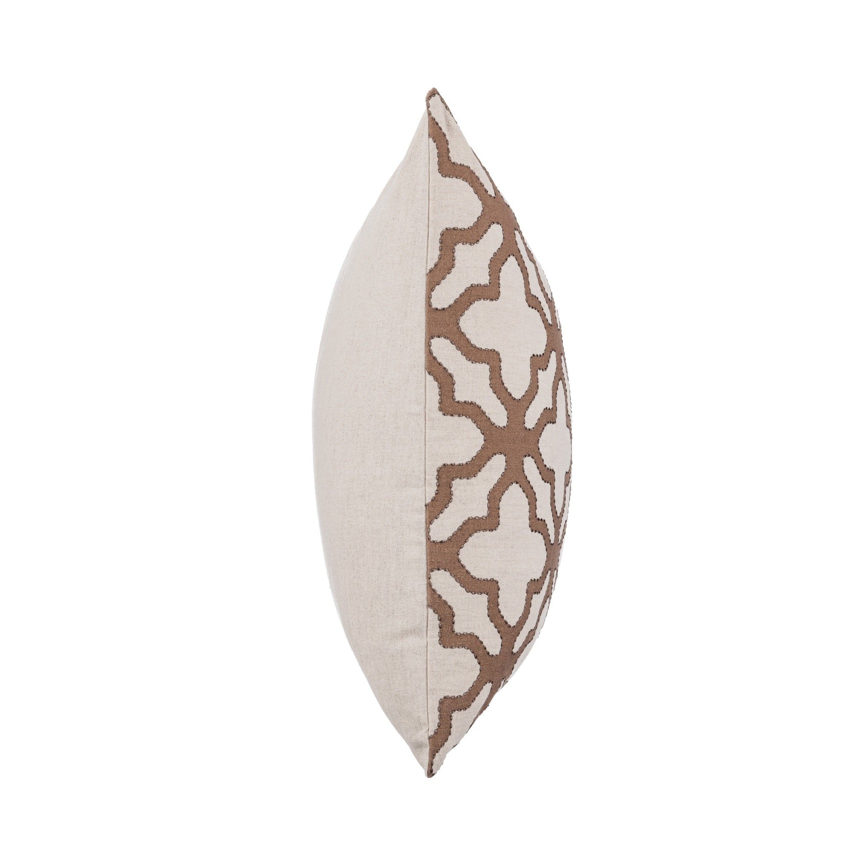 LN Mullan Frothed Brown 22x22 Throw Pillow (Set of 2) - Ornate Home