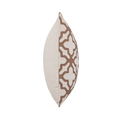 LN Mullan Frothed Brown 22x22 Throw Pillow (Set of 2) - Ornate Home
