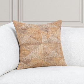 LN Rev Caramel 22x22 Throw Pillow - Ornate Home