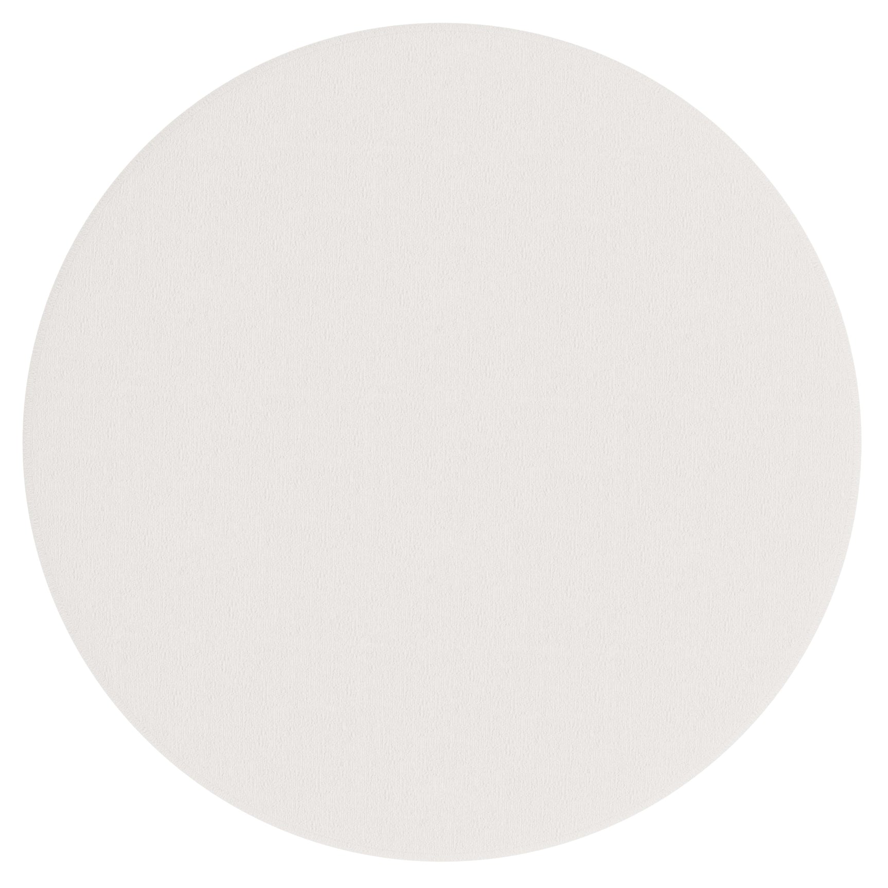 LOLO White/Cream Fabric Cocktail Ottoman - Ornate Home