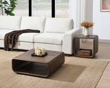 Lanza Dark Walnut End Table