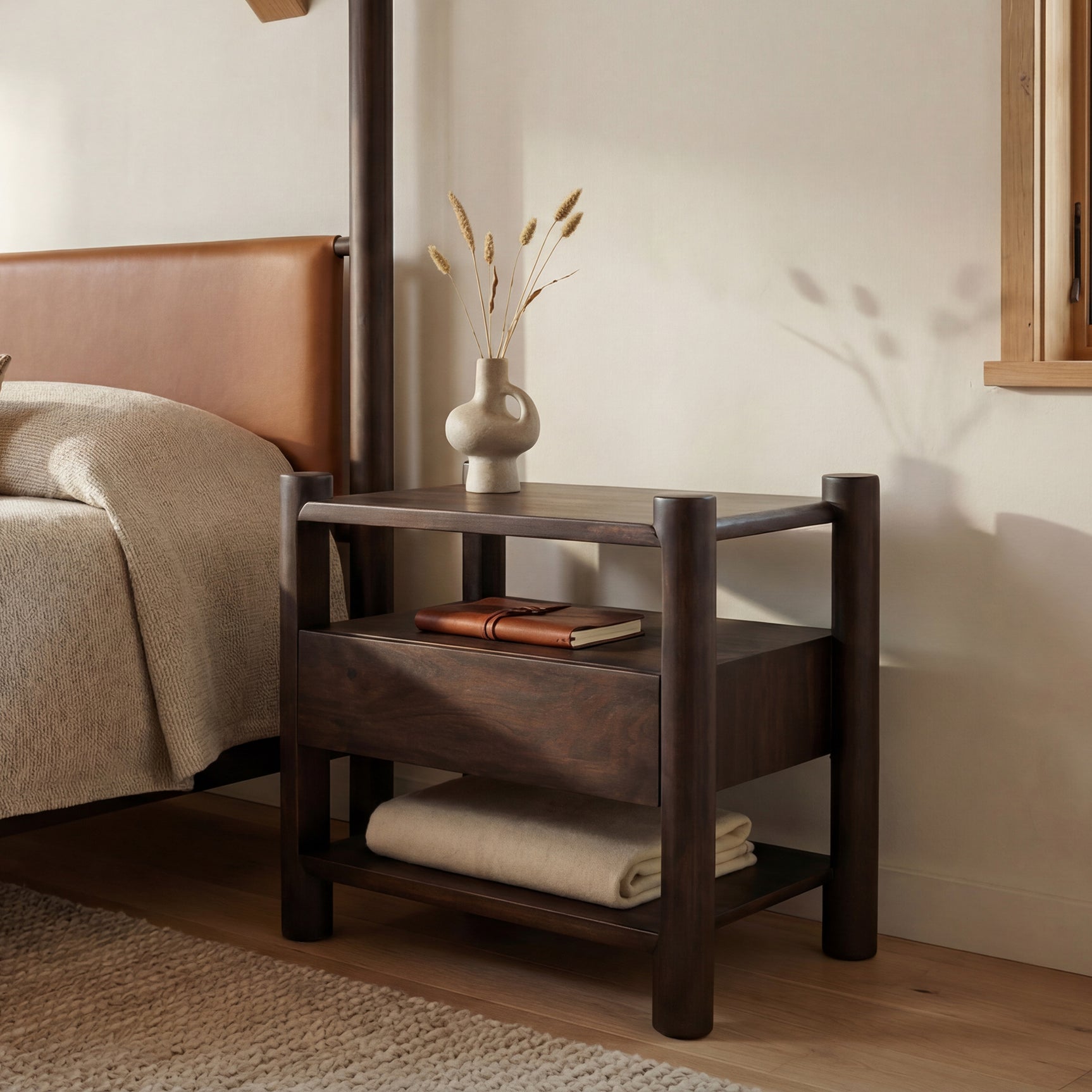 Devin Brown Nightstand