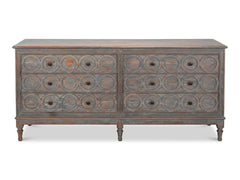 La Cercle Black Sideboard - Ornate Home