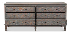La Cercle Black Sideboard - Ornate Home