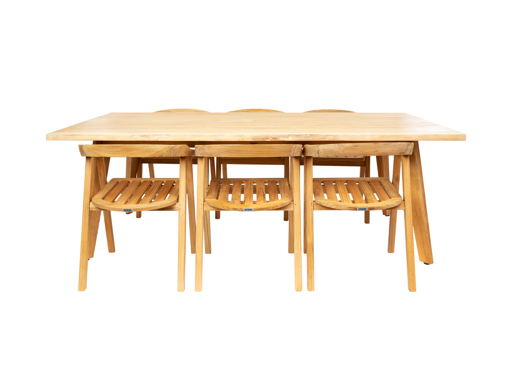 La Costa 84-inch Rectangular Teak Outdoor Wide-plank Dining Table - Ornate Home