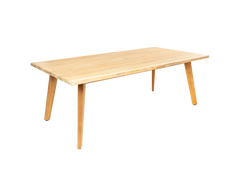 La Costa 9-Piece Rectangular Teak Outdoor Dining Set with Barrel Back Armchairs - Ornate Home