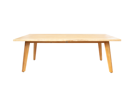 La Costa 9-Piece Rectangular Teak Outdoor Dining Set with Barrel Back Armchairs - Ornate Home