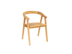 La Costa 9-Piece Rectangular Teak Outdoor Dining Set with Barrel Back Armchairs - Ornate Home