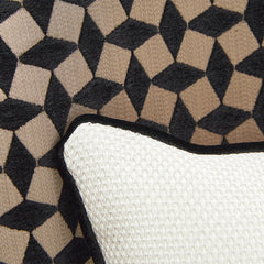 La Francaise Black Ice/Café Accent Chair - Ornate Home