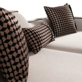La Francaise Black Ice/Café Mansion Sofa - Ornate Home