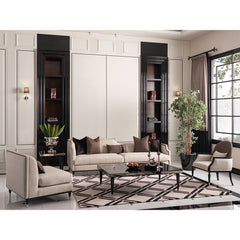 La Francaise Black Ice Cocktail Table - Ornate Home
