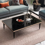 La Francaise Black Ice Cocktail Table - Ornate Home