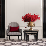 La Francaise Black Ice Nesting Tables (Set of 3) - Ornate Home