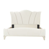 La Marisia Champagne Gold/Tranquil California King Upholstered Bed