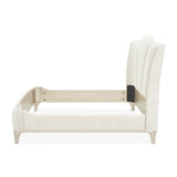 La Marisia Champagne Gold/Tranquil California King Upholstered Bed