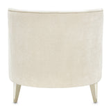 La Marisia Champagne Gold/Tranquil Chenille Chaise - Ornate Home