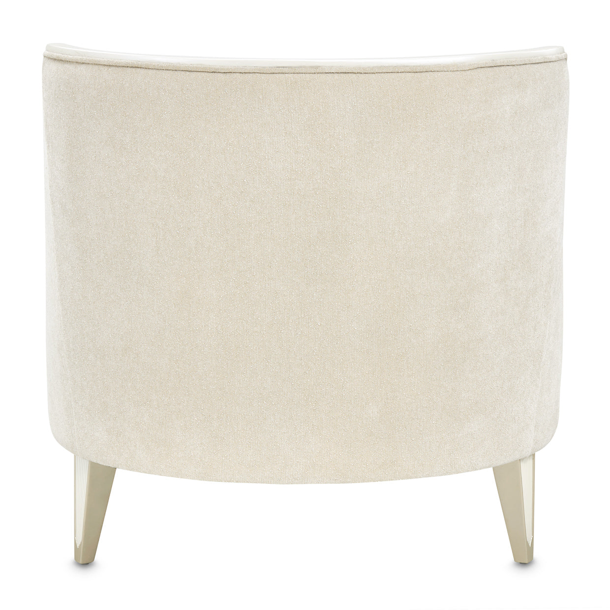 La Marisia Champagne Gold/Tranquil Chenille Chaise - Ornate Home