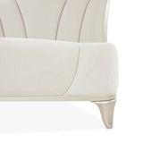 La Marisia Champagne Gold/Tranquil Upholstered Bed - Ornate Home